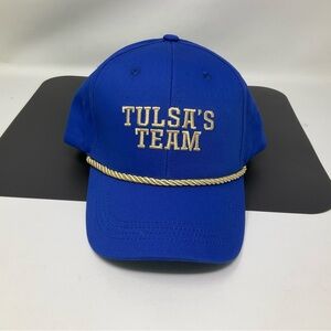 Tulsa team Embroidered Blue Hat Adult Hat Cap Tulsa Team oklahoma